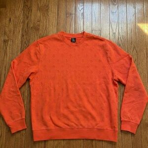 OVO Monogram Orange Sweater